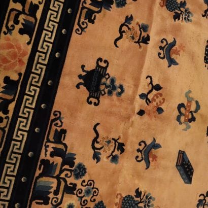 CHINA - Large blue white modern Chinese mechanical...