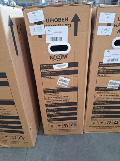 REF 1197 - Electric bike NCM Model C5, L...