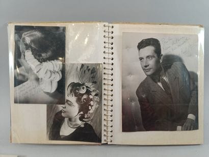 A collection of three photo albums from the...
