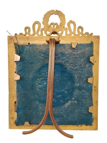 Neoclassical-style frame, decorated with...