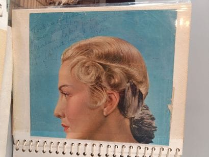 A collection of three photo albums from the...
