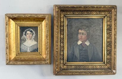 European school of the 19th century. 
Two...