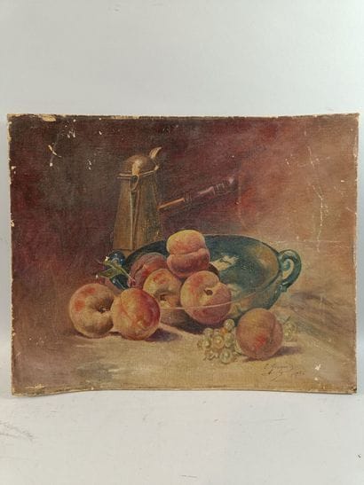 Set of six signed still lifes, including:
H....