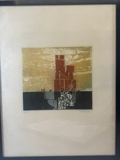 Adolphe CIESLARCZYK (1916-2024)
Composition
Color...