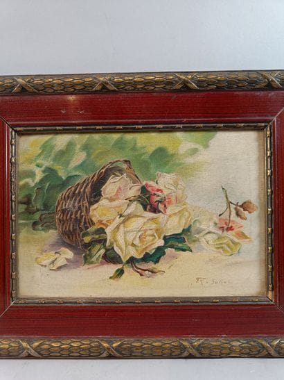 Set of six signed still lifes, including:
H....