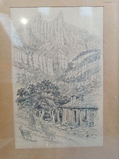 Set of 24 pieces, including illustrations,...