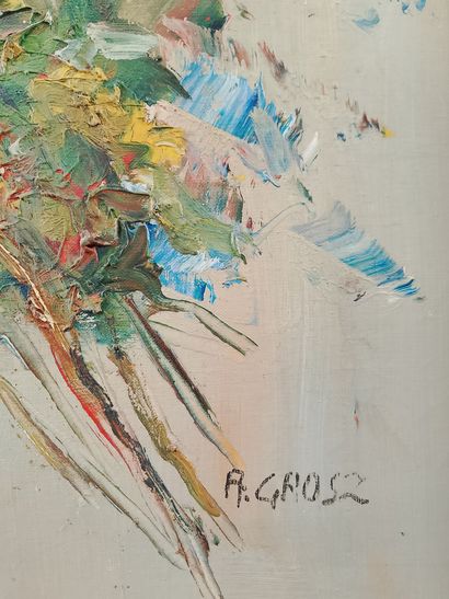 Set of paintings, frames, and posters: 

20th-century...
