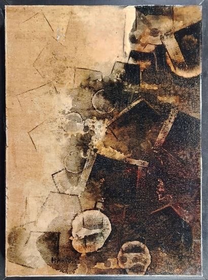 Davos HANICH (1922–1987)
B-flat Minor – 1963
Oil...