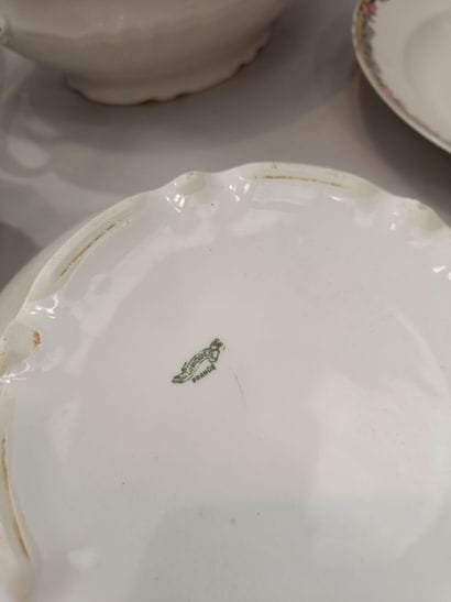 LIMOGES, FRANCE - Dinner service consisting...