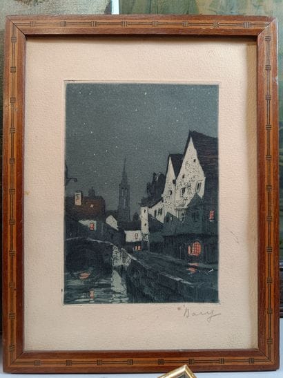 Set of 24 pieces, including illustrations,...