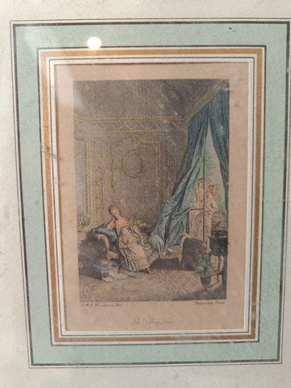 Large collection of prints and framed engravings,...
