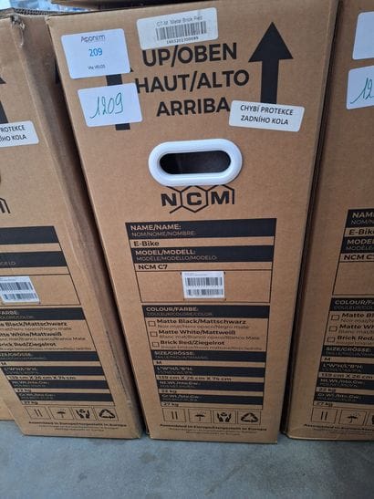 REF 1209 - NCM C7 Electric Bike, Size M,...