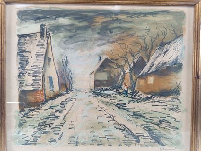 Maurice de VLAMINCK (1876–1958)
“Village...