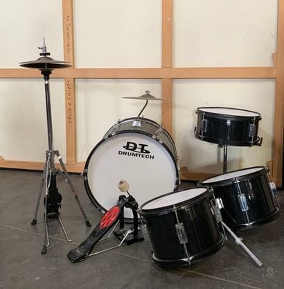 [DT DRUMTECH] Drum set consisting of a bass...