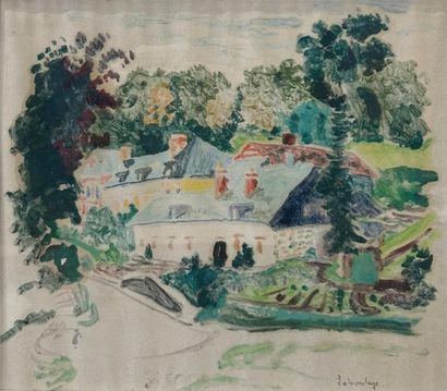 Paul de LABOULAYE (1902–1961)
The Hamlet
Watercolor...