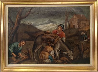 in the style of TENIERS, late 19th/early...