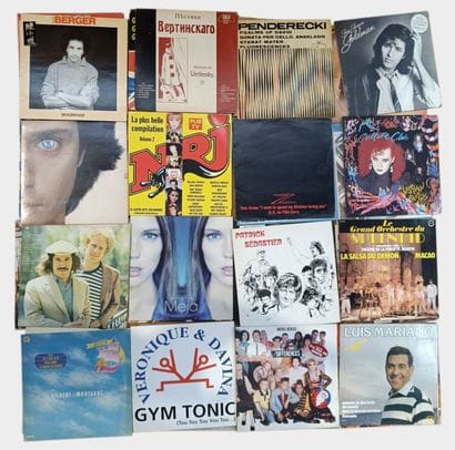 Set of 33 rpm vinyl records, 
including The...