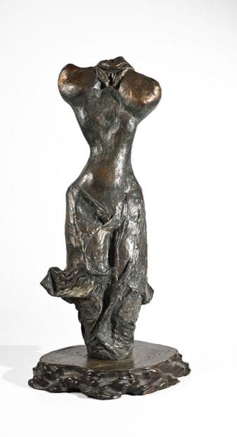 20th-Century School
Stylized sculpture of...