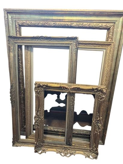 Set of four frames 
89 x 77.7 cm to 161 x...