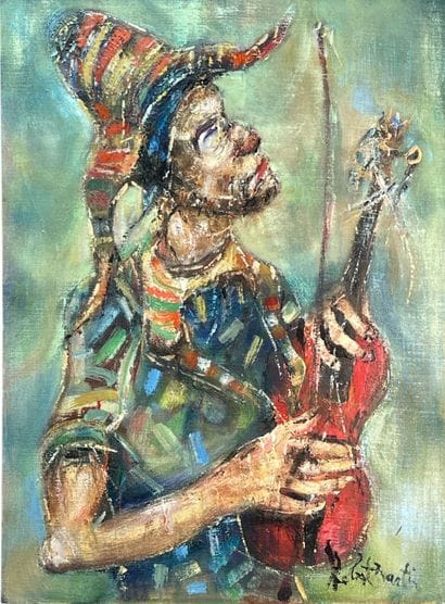 Robert MARTIN (20th century)
Violinist Clown,...