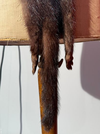 Set of two fur items: 

- A mink scarf
Length:...