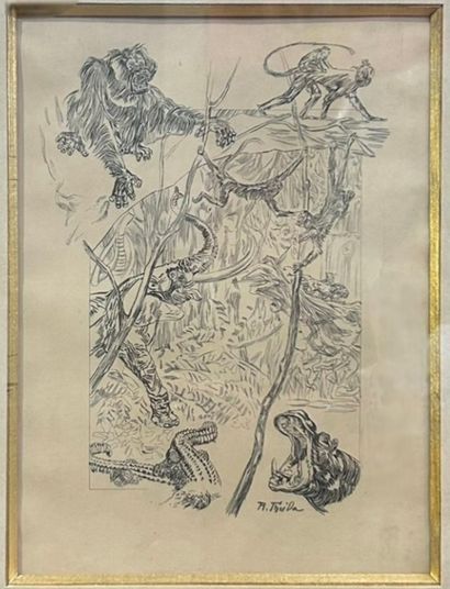 Raphaël FREIDA (1877–1942)
Wild Nature.
Print...