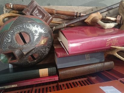 Lot consisting of a copper set, *Le Grand...