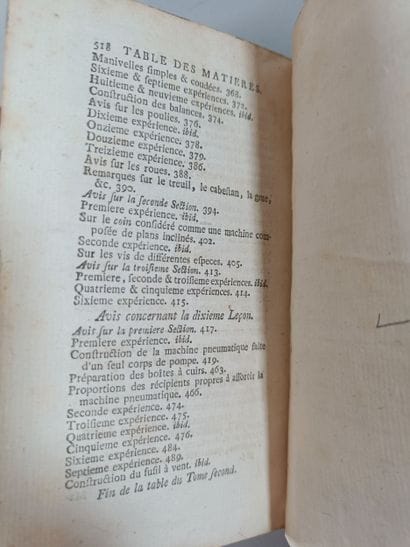 Abbé NOLLET - The Art of Experiments, or...