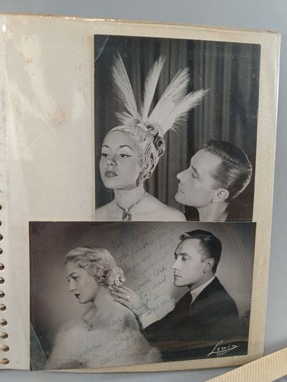 A collection of three photo albums from the...