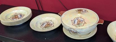 LIMOGES and Miscellaneous
Two sets of pearlescent...