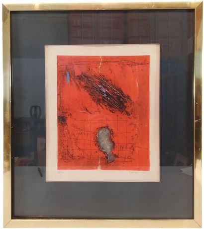 James COIGNARD (1925-2008)
Untitled.
Etching...