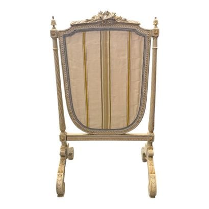 Louis XVI-style fireplace screen
H: 111 cm

Please...