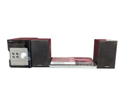 Panasonic - Hi-Fi System including:
2 Panasonic...