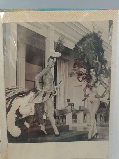 A collection of three photo albums from the...
