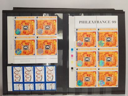 Suite of eight stamp albums, mainly Monaco...
