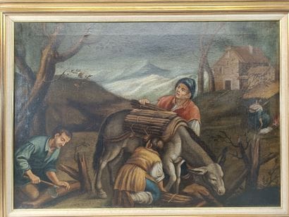 in the style of TENIERS, late 19th/early...