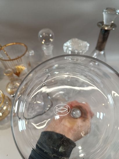 A collection of carafes made of ordinary...