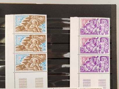 Suite of four stamp albums, mainly Belgian:...