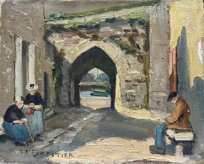 René LEFORESTIER (1903–1972)
A Breton port...