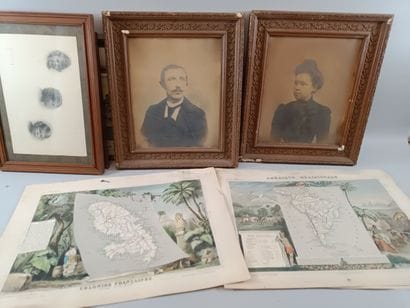 Large collection of prints and framed engravings,...
