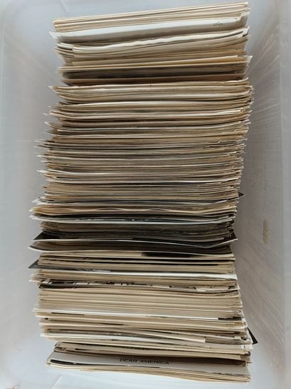 [PHOTOGRAPHY] A box containing approximately...