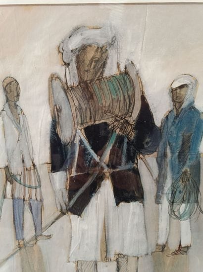 Robert ANDREW PARKER (1927–2023) 
Three Men...
