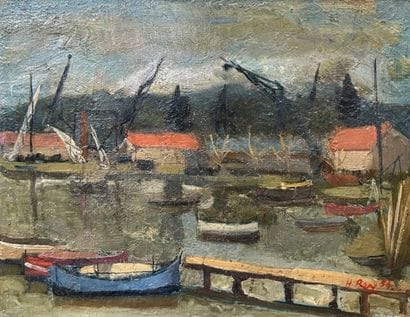 Henri-Paul REY (1904–1981)
Industrial Port,...