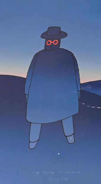 Jean-Michel FOLON (1934–2005)
La double vue,...