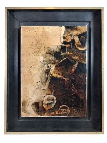 Davos HANICH (1922–1987)
B-flat Minor – 1963
Oil...