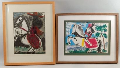 Pablo Picasso (1881–1973), after: 
“Cavalière”
Set...