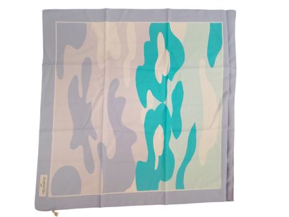 Set of nine scarves in silk, cotton, and...