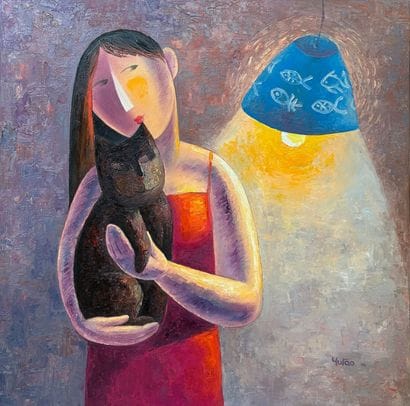 Yutao (20th century)
Young woman holding...