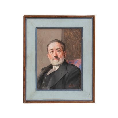 20th-Century School
Portrait of a Man
Oil...