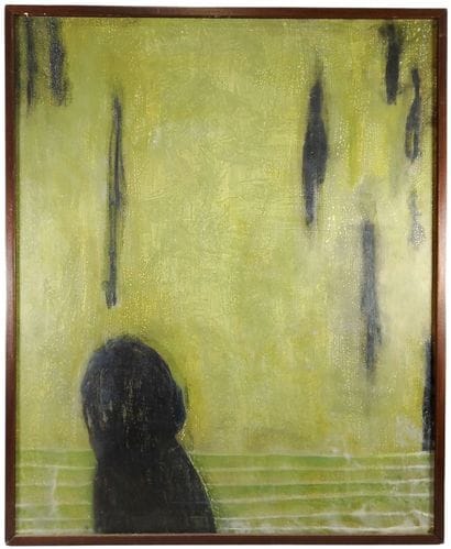 A pair of modern oil paintings: 
In the style...